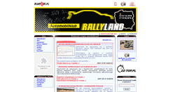 Desktop Screenshot of ak-rallyland.pl